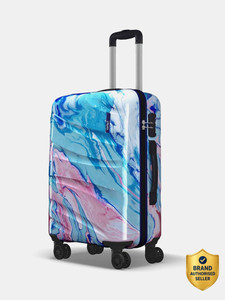 SAFARI Hue 26 inch Blue Check-in Suitcase - Image 1