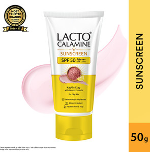 Lacto Calamine Sunscreen SPF 50 PA+++ Matte Look 50g - Image 1