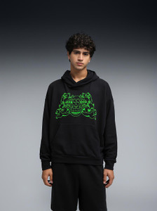 PUMA Men Full Sleeve Printed Hooded Sweatshirt - Image 1