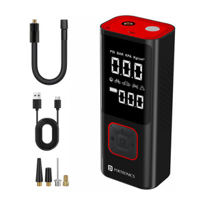 Portronics Vayu 2.0 POR-2319 150 psi Tyre Air Pump - Image 1