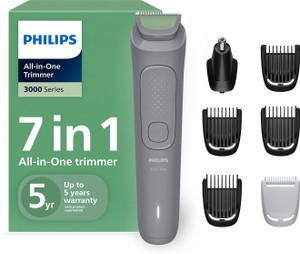 PHILIPS MG3911/15 Fully Waterproof Trimmer 60 min 5 Length Settings