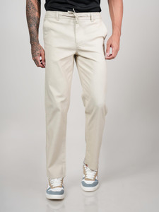 WATT NEXT CLOTHINGS Regular Fit Men Beige Trousers - Image 1
