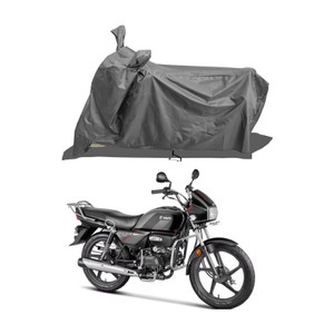 Kanisha Waterproof Two Wheeler Cover for Hero Splendor Plus, Grey - Image 1