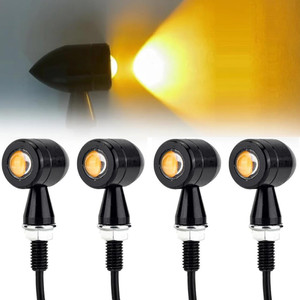 HALLOWS Universal Bike LED Indicator Light (Amber) - Image 1