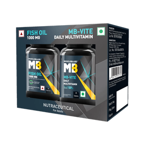 MUSCLEBLAZE MB-Vite Multivitamin & Omega 3 Fish Oil 1000mg Combo 1 g - Image 1