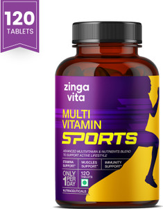 Zingavita Multivitamin Sports for Men & Women With 35+ Nutrients