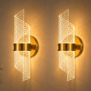 THE UJALAVISTA Wallchiere Wall Lamp with Bulb (Pack of 2) - Image 1