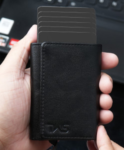 thewalletstore Men Casual Black RFID Wallet - Image 1