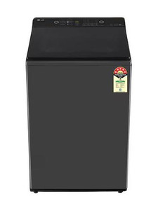 LG 8 kg Fully Automatic Top Load Black (T80KMMB3Z) - Image 1
