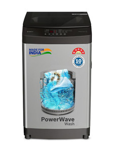 BOSCH 8 kg Fully Automatic Top Load Washing Machine (WOE80AH0IN, Grey) - Image 1