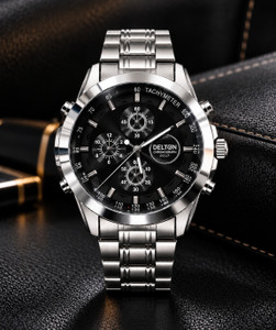 Delton TSZOT Black Metal Analog Watch for Men - Image 1
