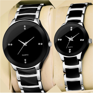 Daniel Jubile Couple Analog Watch Silver - Image 1