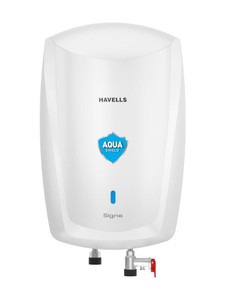 Havells Signa 5L Instant Water Geyser (White) - Image 1