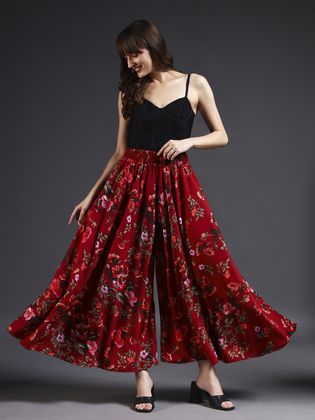 談話室 Tokyo Talkies Palazzos - Buy Tokyo Talkies Palazzos Online at Best