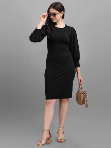 princess polly baby blue dress Forever 21 | Dresses | Forever 2 Black Bodycon Long Sleeve Dress main image 1