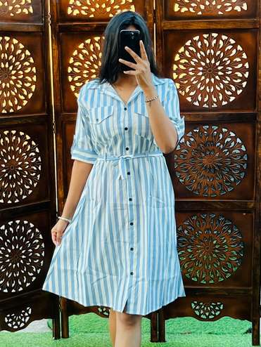 bodycon turtleneck dresses a line Point A-line Turtleneck Dress main image 0