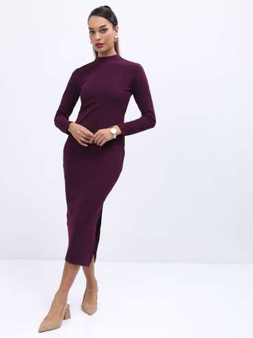 strapless open back dress Linen Wrap Dress for Women, Purple Midi Dress, Linen Summer Dress, Amethyst Linen Dress, Chic Comfort Dress, Bohemian Linen Clothing Women, 2XL / main image 0