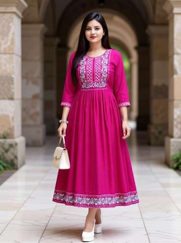 fashion to figure maxi dresses Kurti Model Nighties Online main image 1