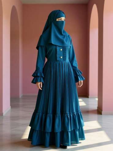 Blue Abayas And Burqas - Buy Blue Abayas And Burqas Online at Best Prices  In India