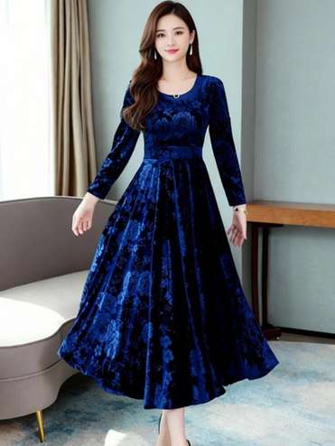 Velvet Dresses - Buy Velvet Dresses for Women Online | Shopsy