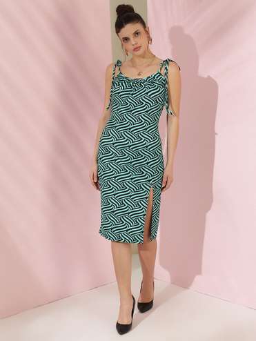 princess polly baby blue dress Multi Floral Bodycon Dress Sleeveless main image 0
