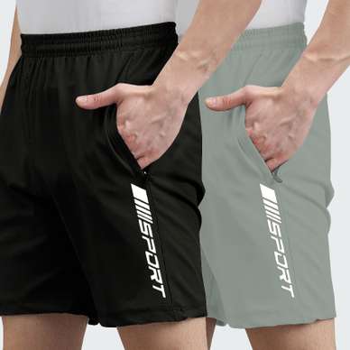 セール(SALE)開催中！ファッション通販 Large 】 Easy Nylon Black（ENNOY Shorts Easy Nylon ENNOY コミック・アニメ