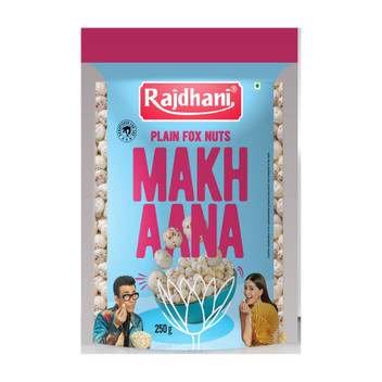 Rajdhani Plain Salted Makhana 250 g