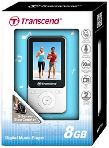 Transcend MP710 TS8GMP710W MP3 Player - Transcend : Flipkart.com