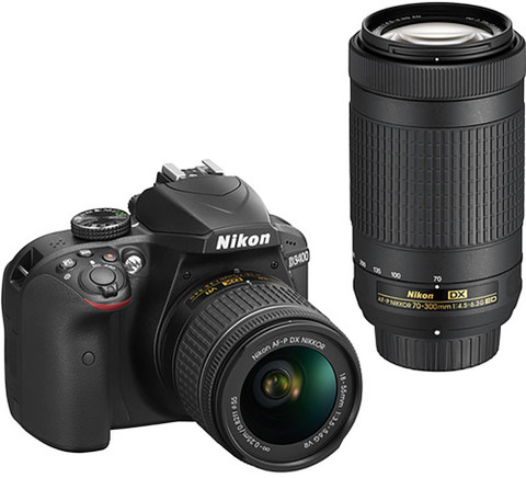NIKON DSLR Camera 18-55mm & 70-300mm Price in India - Buy NIKON