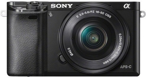 SONY ソニー α6000 SONY ILCE-6000L/B IN5 Mirrorless Camera Body with Single Lens: 16