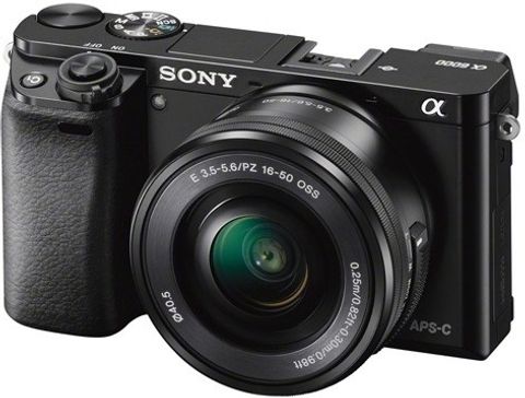 SONY ソニー α6000 SONY ILCE-6000L/B IN5 Mirrorless Camera Body with Single Lens: 16