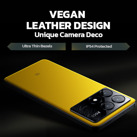 POCO X6 Pro 5G (Yellow, 256 GB) (8 GB RAM)