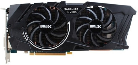 Sapphire Dual-x R9 280X Radeon DDR5 3 GB AMD/ATI Chipset 384 bit