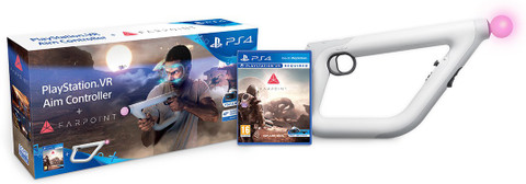 PlayStationVR カメラ モーションコントローラ Eye Aim SONY PlayStation VR Aim Controller + Farpoint Game Motion