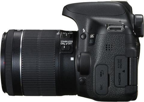 Canon EOS 750D DSLR Camera Body with Single Lens: 18-55mm (16 GB