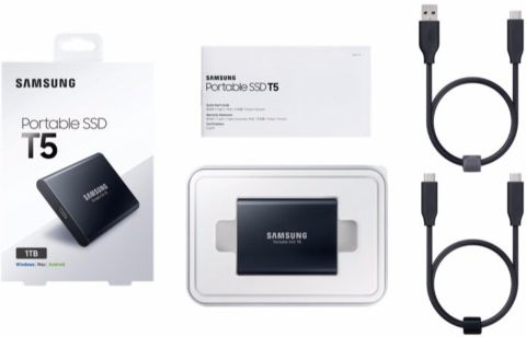 Samsung T5 1 TB External Solid State Drive (SSD) - Samsung