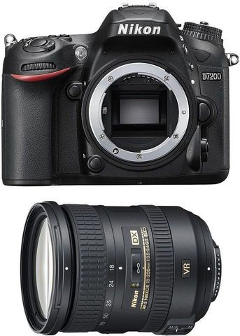 NIKON DX D7200 DSLR Camera AF-S DX Nikkor 18-200mm f/3.5-5.6G ED