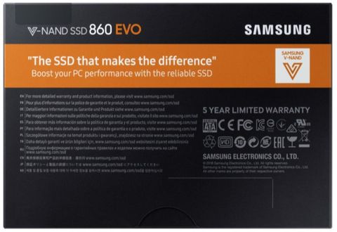 Samsung 860 Evo 500 GB Laptop, Desktop Black SATA III Internal