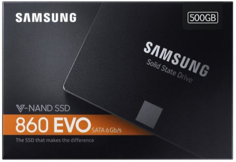 Samsung 860 Evo 500 GB Laptop, Desktop Black SATA III Internal