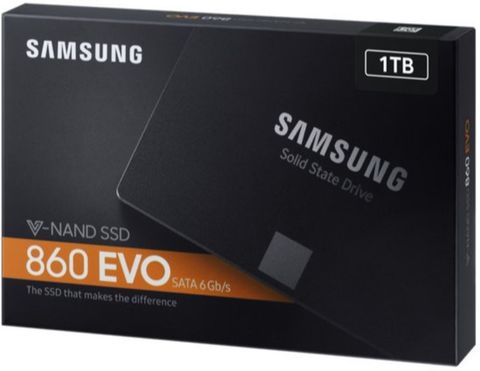 Samsung SSD 860 EVO 1TB SATA 正常 動作品 Samsung 860 Evo 1 TB Laptop, Desktop Black SATA III Internal Solid