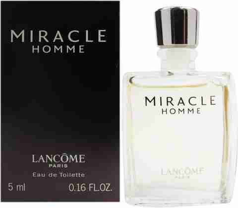 LANCOME MIRACLE HOMME ランコム ミラク オム 50ml n Buy LANCOME Miracle Homme Eau de Toilette - 5 ml Online In India