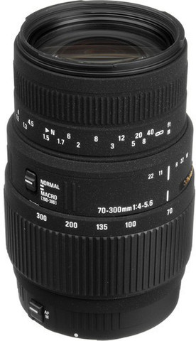 SIGMA 70 - 300 mm F4-5.6 DG Macro Telephoto Zoom Lens - SIGMA