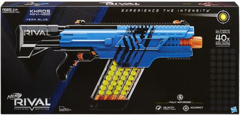 Nerf Rival Khaos Mxvi 4000 Blue Guns & Darts - Rival Khaos Mxvi