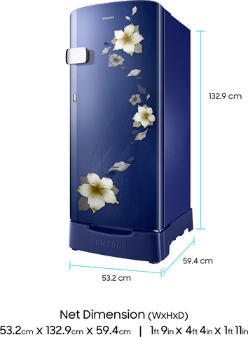 Samsung 192 L Direct Cool Single Door 2 Star Refrigerator Online