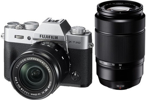FUJIFILM X-T20 with XC 16-50mmF3.5-5.6 OIS B CD and XC 50-230MMF4