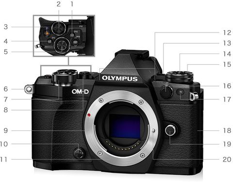 OLYMPUS OM-D E-M5 Mark II Mirrorless Camera Body Only Price in