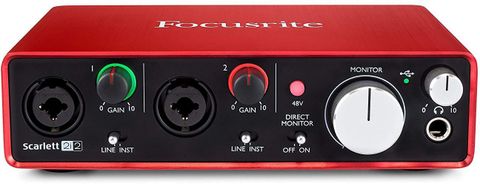 はっち様★Focusrite Scarlett 2i2 2nd FOCUSRITE Scarlett 2i2 (2nd Gen) USB Audio Interface 2 Tracks
