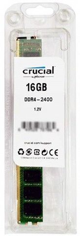 Crucial 16GB 2666 MHz DDR4 PC4-21300 DDR4 16 GB PC DDR4 SDRAM
