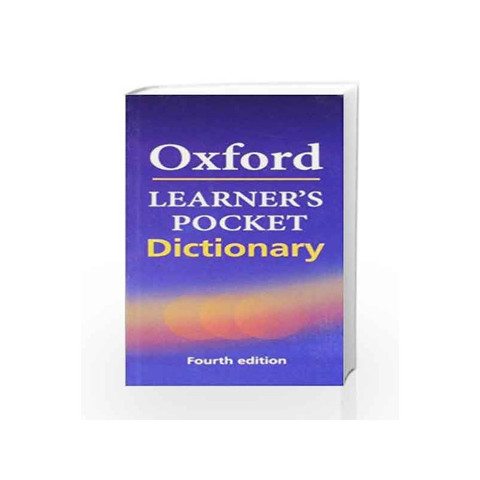 Oxford Learner's Pocket Dictionary 4th Edition: Buy Oxford