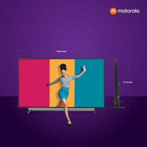 MOTOROLA ZX 127 cm (50 inch) Ultra HD (4K) LED Smart Android TV